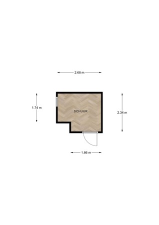 Floorplan - Brinkgreverweg 126, 7413 AG Deventer